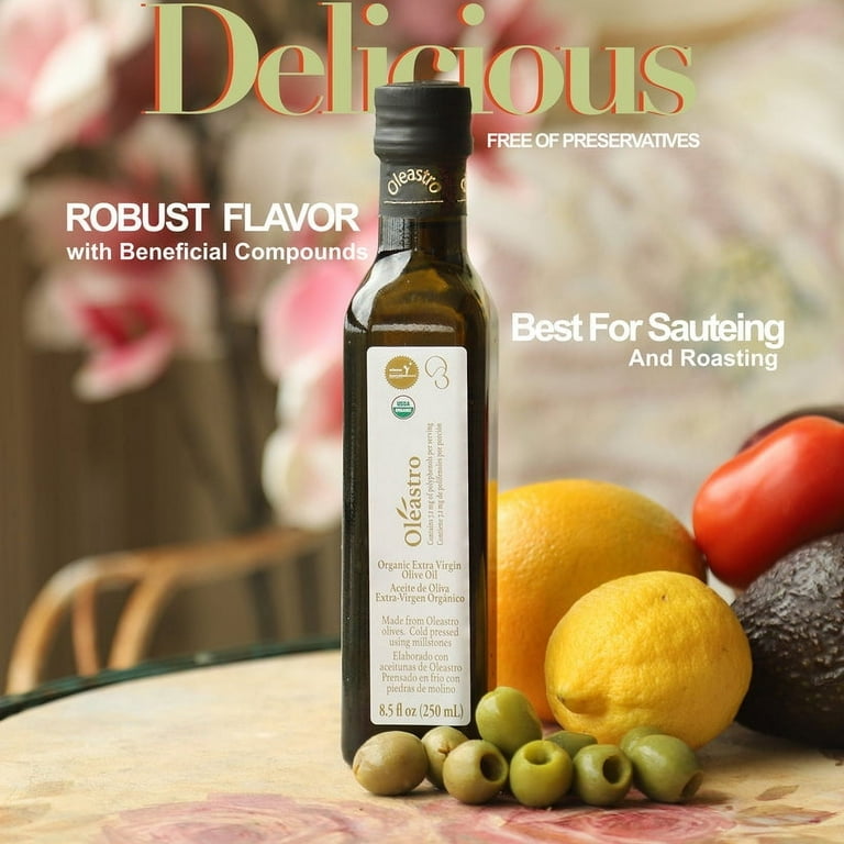 KIVEMA Organic Extra Virgin Olive Oil 250 mL Made from Cyprus