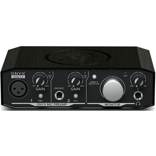 Interfaz de Audio MACKIE ONYX ARTIST 1.2 negro 11x16x51