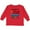Red, variant on Choo Choo Future Big Brother Boys Long Sleeve Toddler T-Shirt