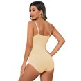 thumbnail image 6 of Seamless Camisole Thong Bodysuit for Women Tummy Control Shapewear Tops, 6 of 8