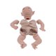 thumbnail image 2 of Kit de muñeca Reborn de 19 pulgadas, suave, flexible, sin pintar, para manualidades, colección de juguetes, 2 of 14