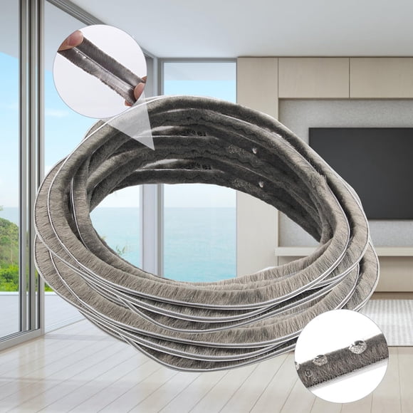 Seal Strip Soezy para ventanas corredizas, 5 m, color gris