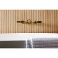 thumbnail image 3 of Kingston Brass KS5023KL Hallerbos Two-Handle Wall Mount Roman Tub Faucet, Antique Brass, 3 of 7