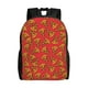 thumbnail image 1 of Disketp Pizza Cartoon Mochila Unisex de Apertura Lateral Completa, Mochila para Laptop para Escuela, Trabajo y Viajes, 1 of 8