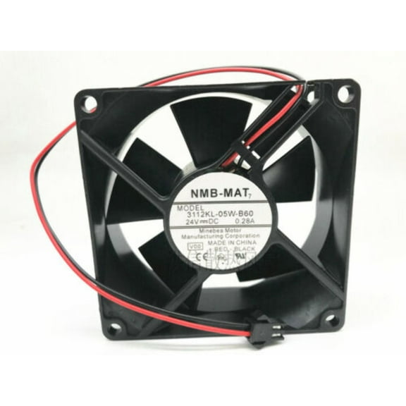 Nmb-Mat 3112Kl-05W-B60 8032 24V 0.28A 8Cm 2-Wire Inverter Cooling Fan Cooler
