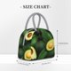thumbnail image 2 of Disketp Fresh Avocados Bolsa Térmica para Almuerzo, Lonchera con Abertura Amplia y Gran Capacidad, Organizador Reutilizable para Mujeres, Hombres y Adultos, 2 of 6