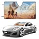 thumbnail image 1 of Duna Parasol para Parabrisas Delantero Protector Plegable, Visera Solar para Auto Bloquea Rayos UV Mantiene tu Vehículo Fresco140cm*76cm, 1 of 6