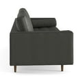thumbnail image 2 of Pemberly Row Modern / Contemporary Vegan Leather Sofa in Slate, 2 of 5