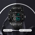 thumbnail image 3 of SKMEI Mens Digital Sports Watches Multifunctional 50M Waterproof LED Alarm Backlight Watch, 3 of 8