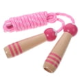 thumbnail image 2 of Corde à Sauter pour Enfants Cordes à Sauter Réglables Manche en Bois, 2 of 8