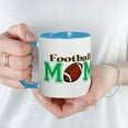thumbnail image 5 of CafePress - Football Mom Mug - 11 oz Ceramic Mug - Novelty Coffee Tea Cup, 5 of 6