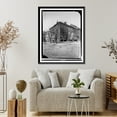 thumbnail image 4 of Historic Framed Print, [Houses at Jackson Place, Northwest, Washington, D.C.], 17-7/8" x 21-7/8", 4 of 9