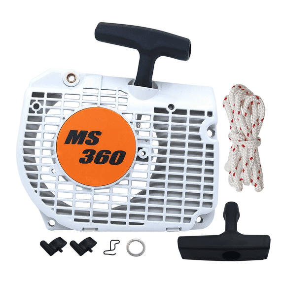 Chainsaw Pull Starter Assembly for Stihl MS340 MS360 034 036 Recoil Rewind Starter replace OEM # 1125 080 2105