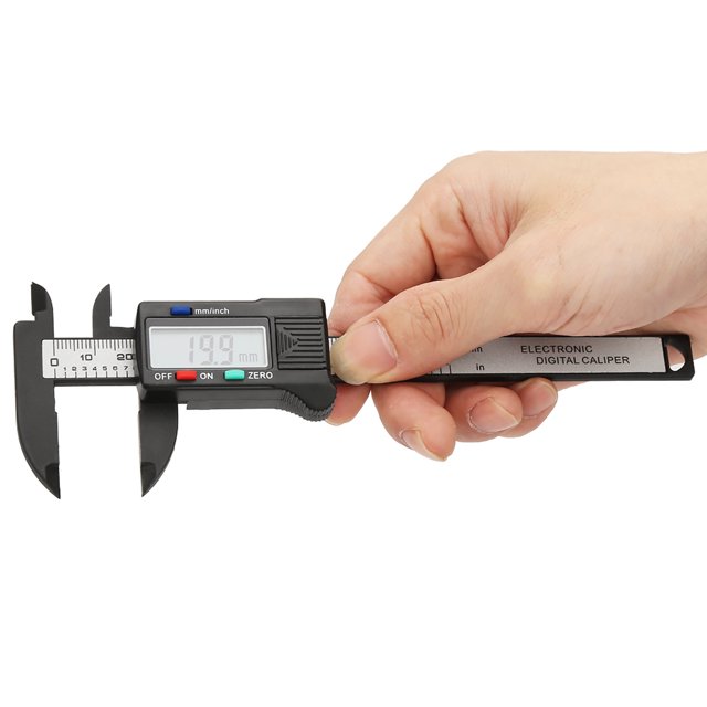 Easy To Carry Sliding Convenient Digital Caliper, Plastic Digital Caliper, For Archaeological Jewelry Measurement DIY Measurement