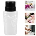 thumbnail image 5 of Nail Polish Remover Pump Bottle for Manicure Liquid Dispenser White Plastic, 5 of 5