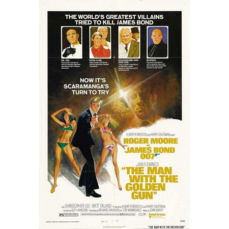 UPC: 0671863637735 | The Man With the Golden Gun – movie POSTER (Style E) (27  x 40 ) (1974)