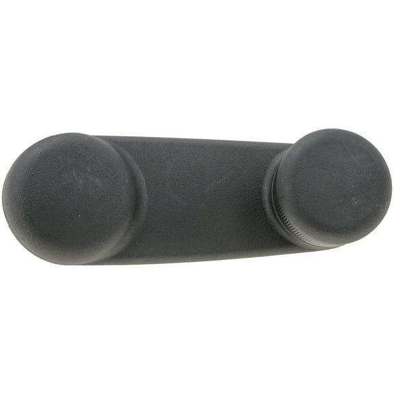 Dorman 76932 Window Crank Handle for Specific Dodge / Jeep / Mitsubishi Models, Dark Gray