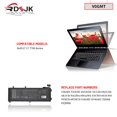 thumbnail image 3 of Batería para laptop RDSJ V0GMT 11.4V 56Wh para Dell G7 17, 3 of 7