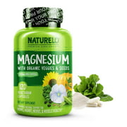 Naturelo Magnesium Glycinate Chelate - 120 Vegetarian Capsules