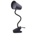thumbnail image 5 of Mainstays Modern LED Clip Light with Flexible Gooseneck, Black, Matte Finish, Suitable for All Ages, 5 of 6