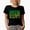 Black, variant on Coffee Makes Me Happy Quote or Saying, Groovy Retro Wavy Text Merch Gift, Black T-Shirt, Small