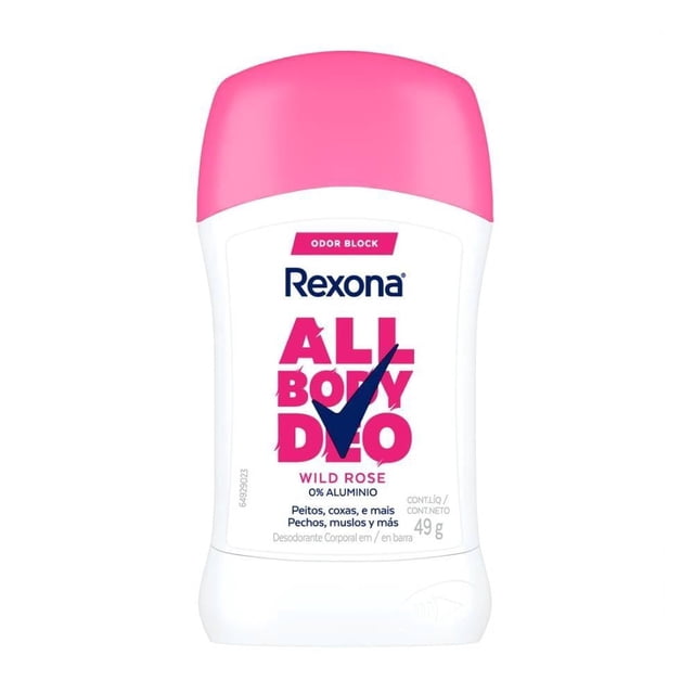 Desodorante Rexona Women Barra Wild Rose 48g