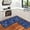 Blue-3, variant on Kitchen Rugs and Mats Non Skid Washable, Blue and White Marble Kitchen Rug Mat Set of 2 PCS, Comfort Kitchen Floor Mat for Floor Home, Office, Sink, Laundry (17"x47"+17"x30")