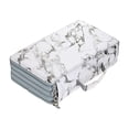 thumbnail image 4 of figatia 4 Layers Pen Case Pencil Bag Pouch Holder Zipper White, 4 of 9