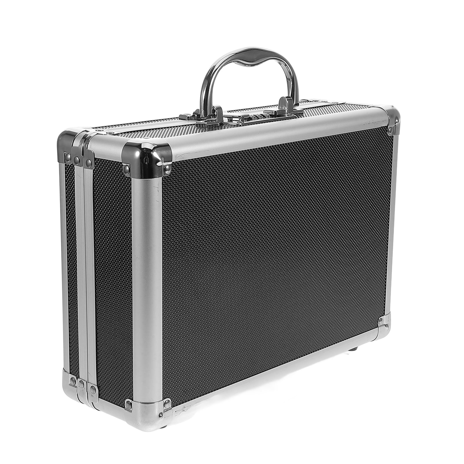 Miangastore Metal Box With Coded Lock Aluminum Alloy Storage Box With Handle Portable Tool Storage Case For Home Lockable Tool Organizer