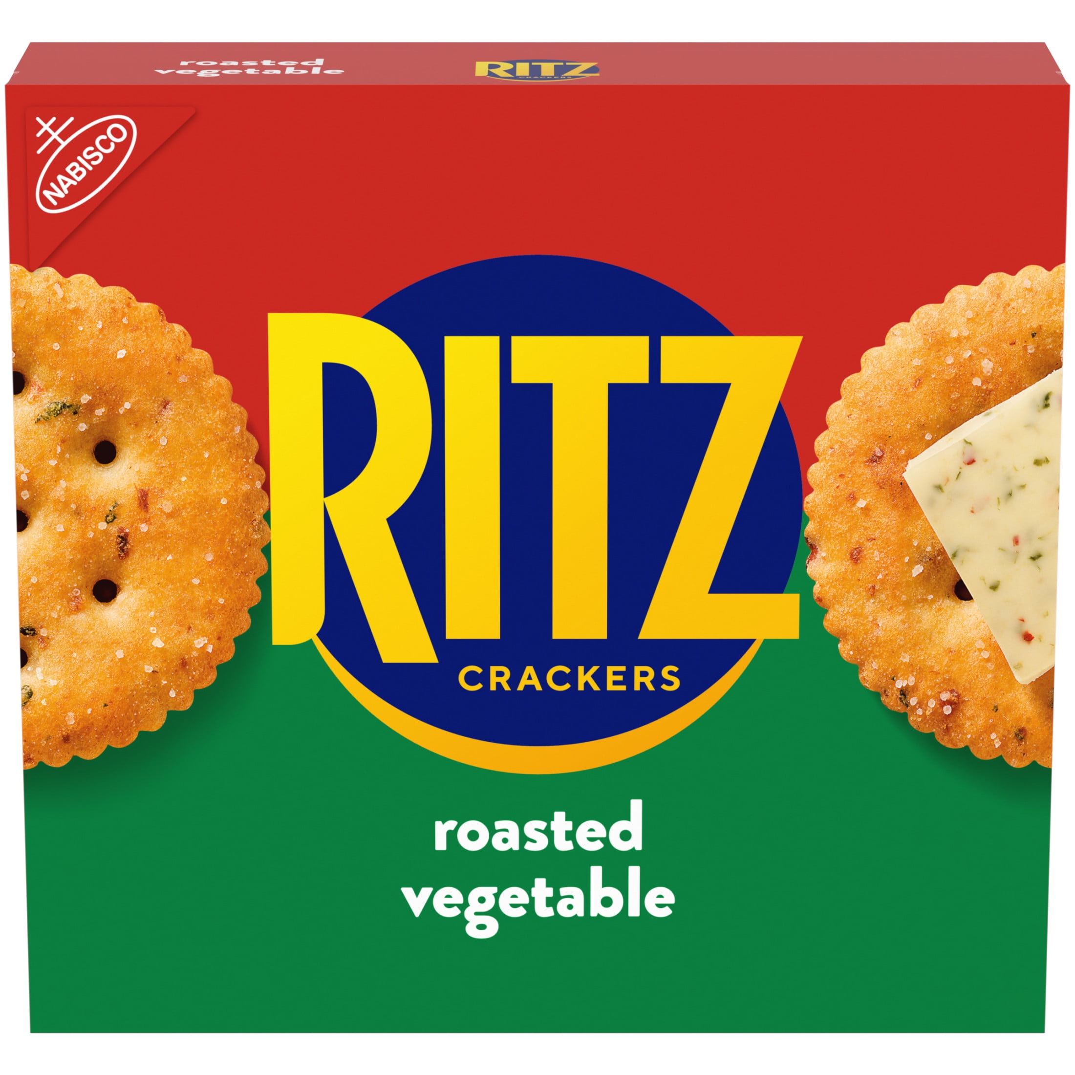 RITZ, Hint of Salt Crackers, 13.7 oz, Snacks for Kids and Adults