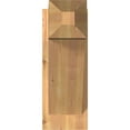 thumbnail image 2 of Ekena Millwork 7.50"W x 20"D x 20"H Traditional Smooth Craftsman Outlooker, Western Red Cedar, 2 of 4