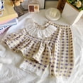 thumbnail image 4 of Bovxnpu Girls Summer Clothing Sets Girls Sleeveless Pants Princess Outfit Set, 4 of 5