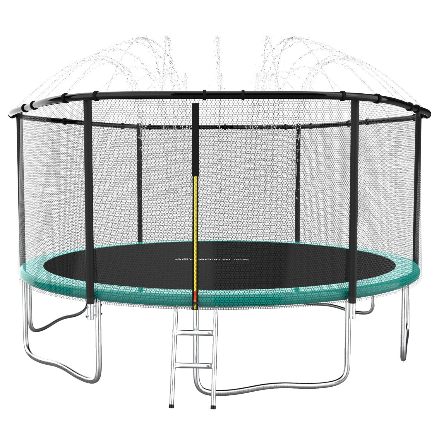 ACWARM HOME 14 FT Trampoline for Kids, Trampoline with Sprinkler and