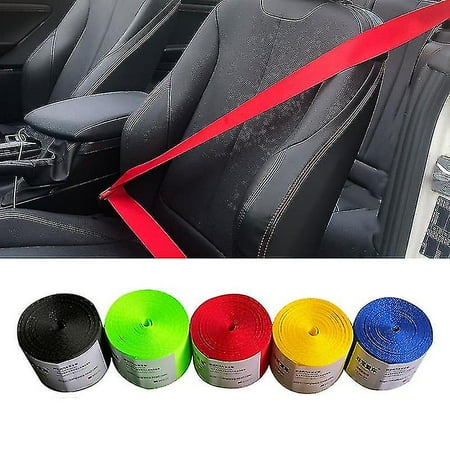 3.5mx4.8cm Seat Belt Interior Accessories Seat Replacement Modification Accessories Vehicle Material compatible Jeep Renegade Fiat
