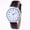 White 7N7, variant on Men's Casual Leather Watch under $5! Ke1Clo Quartz Wristwatch Business Fashion with Buckle Clasp Water Resistant for Daily Use (White)