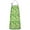Green Daisy Flower, variant on Teal Daisy Flower Yellow Blooms Pattern Apron-Garden Aprons for Women with Pockets-Cotton Linen Waterproof Kitchen Cooking Gardening Aprons Adjustable for Kitchen,Cooking,BBQ and Salon 33x27 Inch