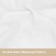 thumbnail image 2 of Cortinas de exterior Uxcell para patio impermeables, 110W x 96L pulgadas, cortinas pesadas para gazebo al aire libre, porche, luz solar [Blanco, con ojales], 2 of 7