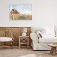 thumbnail image 3 of Stupell Industries French Country Rustic Barn in Colorful Meadow White Framed Giclee Art, 24 x 16, by Creative Studio, 3 of 8