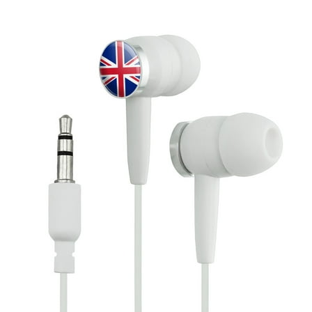 The United Kingdom National Country Flag Novelty In-Ear Earbud Headphones