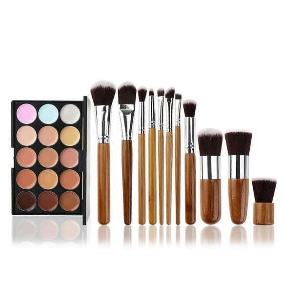 Makeup Brushes Set Makeup Palette Concealer Set 15 Colors Concealer Palette