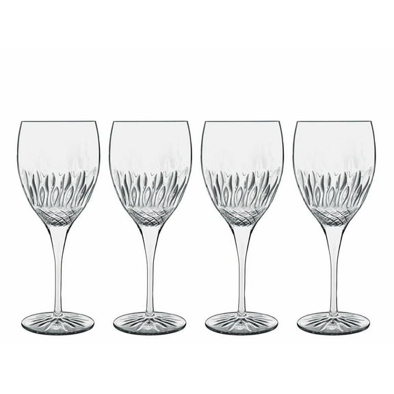 Luigi Bormioli Diamante 17.5Oz Chianti Red Wine Glasses Set of 4