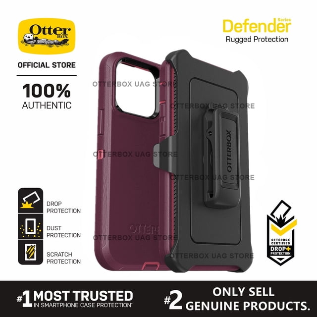OtterBox iPhone 14 Pro Max/Plus/13 12 11 XS XR/X Defender Series Funda | Auténtico Original
