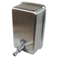 thumbnail image 2 of Genuine Joe Stainless Vertical Soap Dispenser - Manual - 1.25 quart Capacity - Stainless Steel - 24 / Carton, 2 of 4