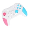 thumbnail image 2 of Wired Game Controller 4 Programmable Buttons 6 Axis Sensor USB Control Console Pink Blue, 2 of 5