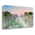 thumbnail image 2 of 29" x 15" Crescent Beach Path by Katherine Gendreau Canvas Fabric Multi-Color, 2 of 3