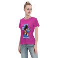 thumbnail image 4 of T-Shirt Basique à Manches Courtes pour Femmes Super Saiyan 04, 4 of 6