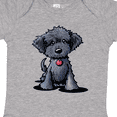 thumbnail image 4 of Inktastic Black Doodle Puppy Boys or Girls Baby Bodysuit, 4 of 5