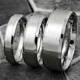 thumbnail image 3 of Cassic Band Ring Stainless Steel 4, 6, 8mm, 3 of 8