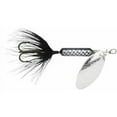 thumbnail image 3 of (2 pack) Worden's Original Rooster Tail - 1/16 oz. - Black, 3 of 4