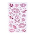 thumbnail image 1 of Autocollants de Maquillage Lèvres Rouges FestiveGlow, Décalcomanies d'Art Corporel Créatives et Mignonnes pour la Saint-Valentin pour Fêtes Costumées et Décorations, 20 Unités, 1 of 8